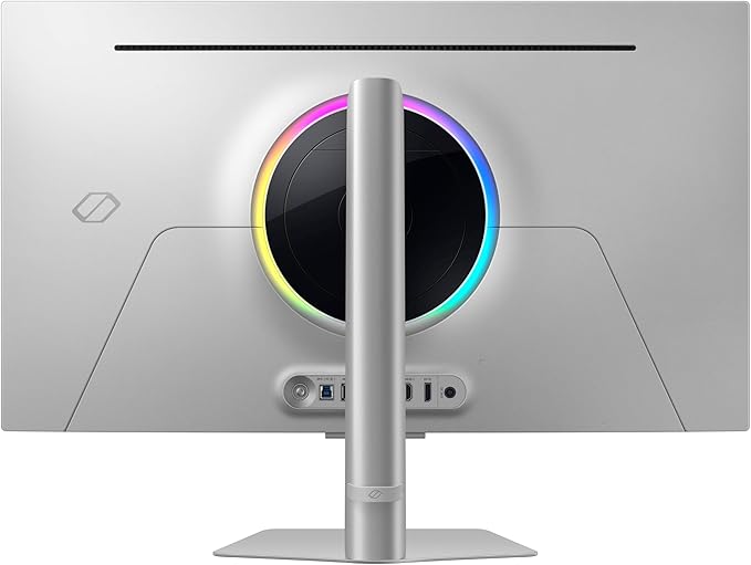 SAMSUNG 32-Inch Odyssey OLED G8 (G80SD) Series 4K UHD Smart Gaming Monitor 240Hz 0.03ms Glare-Free Display Gaming Hub Adjustable Sleek Metal Design LS32DG802SNXZA 2024 (Renewed) Silver