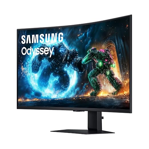 Samsung 37” Odyssey G7 (G75F) 4K UHD Resolution 165Hz Curved Gaming Monitor 1ms Response Time (GtG) VESA DisplayHDR™ 600 AMD FreeSync™ Premium Pro LS37FG75DENXZA 2025