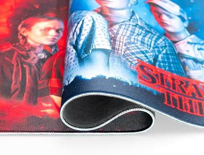 Stranger Things Gaming Mouse Pad Official - 31.5 x 13.78 Non-Slip Rubber Base Gaming Mouse Pad - Stranger Things Gifts - Stranger Things Merchandise