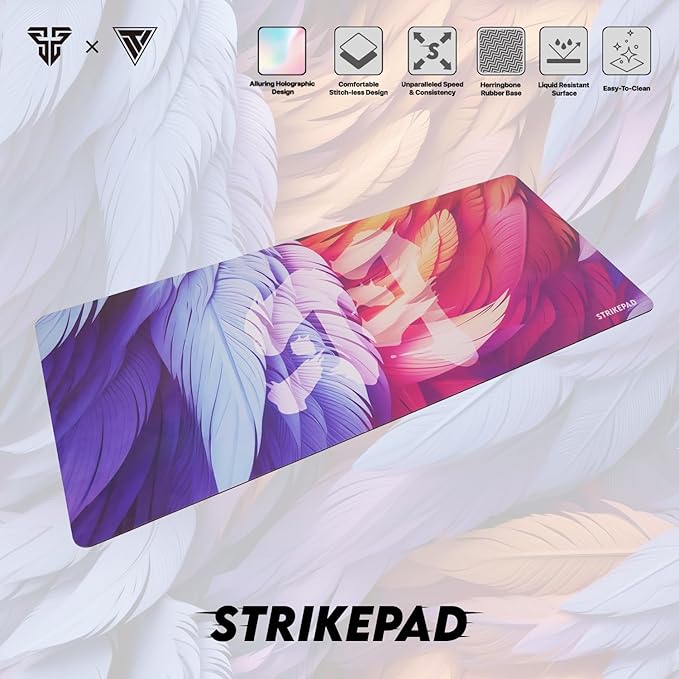 FANTECH Mouse Pad Gaming Mousepad Esports Waterproof Surface Large Mousepad Anti-Slip Base Desk Mouse pad Mat for Gaming Office Home