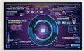 VSDISPLAY 10.1 Inch 1280x800 Computer Temp LCD Monitor PC Case Screen Display Supports Theme Editor DIY Dynamic Image Picture Wallpaper Monitoring RAM CPU GPU DataWhite
