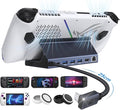 iVANKY 4K@144Hz/ 4K@120Hz HDMI 2.1 ROG Ally Dock 8-in-1 Aluminum Docking Station for Steam Deck OLED &amp ROG Ally X 100W PD Charge 1Gbps Ethernet 3 USB 3.0 Pro Gaming Stand Hub Midnight Blue
