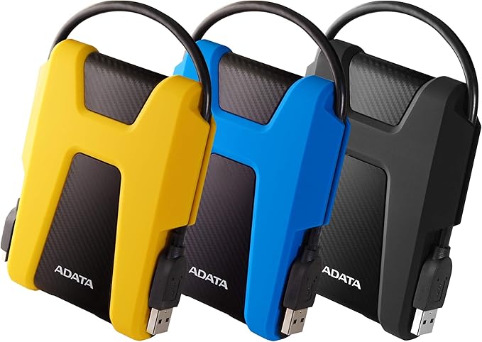 ADATA HD680 1TB Military-Grade Shock-Proof External Portable Hard Drive Black (AHD680-1TU31-CBK)