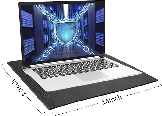 NEWBEAU EMF Protection Laptop Pad 4-Layer Radiation Shielding Heat Blocker for Laptop Tablet &amp Notebook 12x16 Portable Protection from EMF &amp Radiation