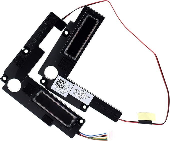 Deal4GO Left &amp Right Internal Speakers Set Replacement for Dell Inspiron 13 7370 7373 7378 7380 7570 P83G 023.400BD.0001 0TJXHY TJXHY