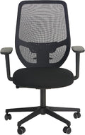 Real Game Gaming Chair Ergonomic Desk Chair in Breathable Mesh Swivel Recline with Height and Adjustable Armrests Base with Wheels Black Italian Product