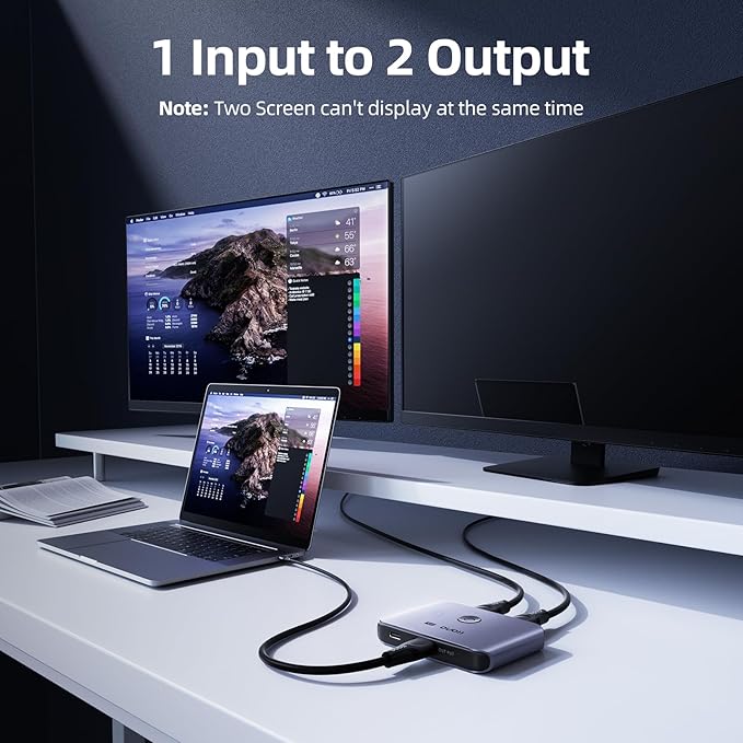 llano V12 RGB Laptop Cooling Pad and HDMI 2.1 Switch 8K@60Hz 4K@120Hz