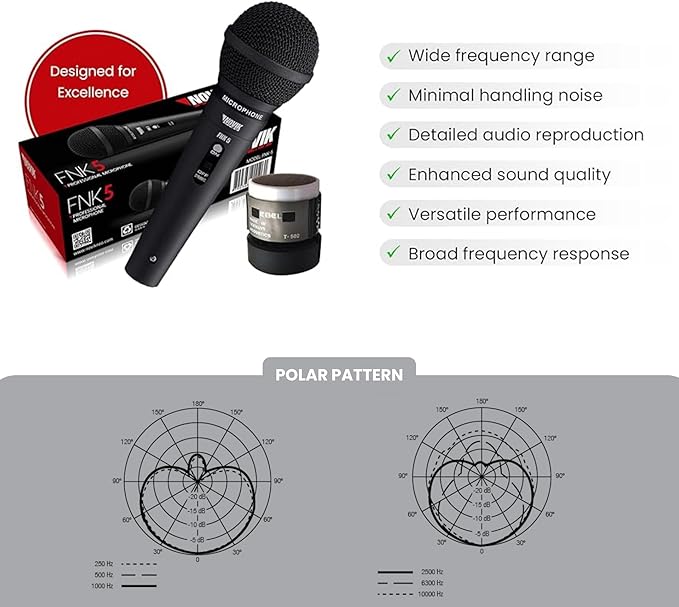 Novik FNK-5 Professional Wired Microphone