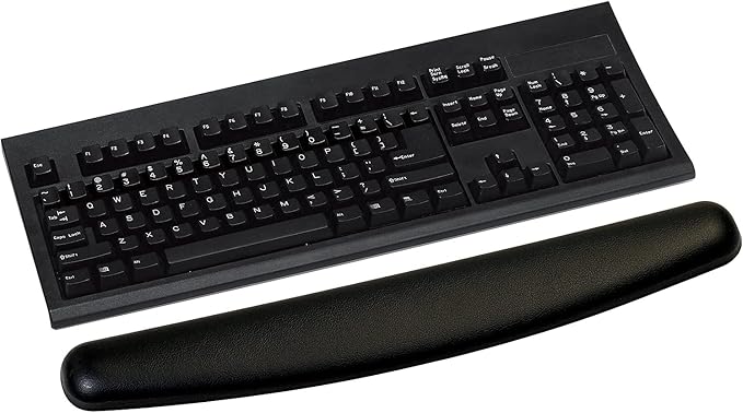 3M WR309LE Wrist Rest Nonskid Base 18-Inch Wx2-1/2-Inch Dx3/4-Inch H Black
