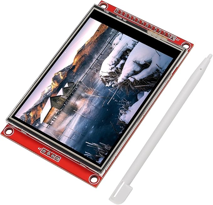 2pcs 3.2 SPI TFT LCD Display Touch Panel ILI9341 240x320 TFT LCD Touch Screen Shield 5V/3.3V STM32 Display Module SPI Serial with Touch Pen