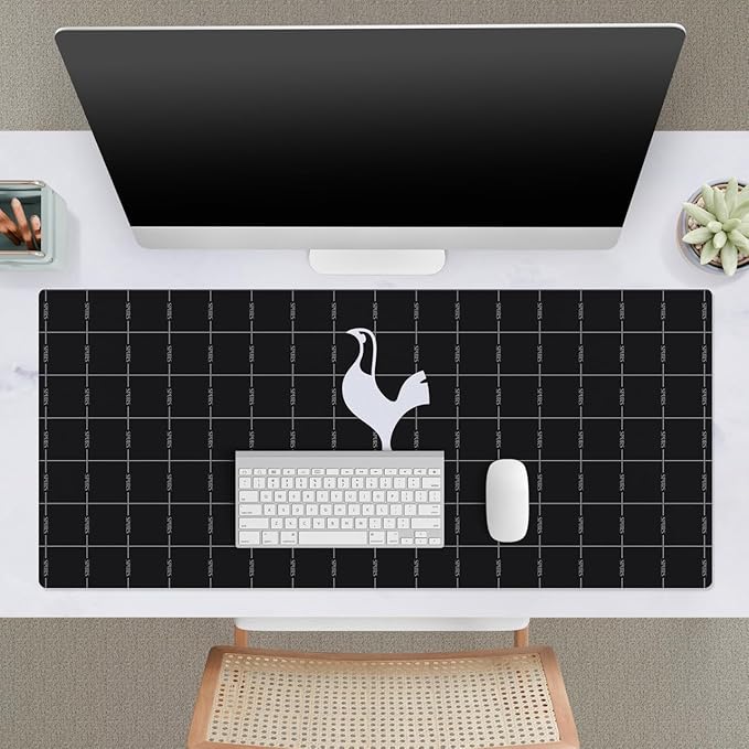 Head Case Designs Officially Licensed Tottenham Hotspur F.C. Away 2025/26 Badge Kit 37.4 x 15.75 x 0.16 inches (900 x 400 mm) - XL Gaming Office Desk PC Keyboard Mouse Mat Pad