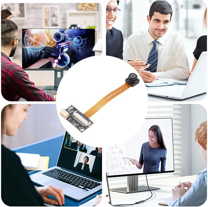 5MP USB Camera Module with Autofocus Black Clearer Image 180° Wide Angle Drive Effortless for WinXP/7/8/10