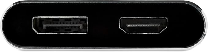 StarTech.com USB C Multiport Video Adapter - 4K 60Hz USB-C to HDMI 2.0 or DisplayPort 1.2 Monitor Adapter - USB Type-C 2-in-1 Display Converter HDMI/DP HBR2 HDR - Thunderbolt 3 Compatible (CDP2DPHD)
