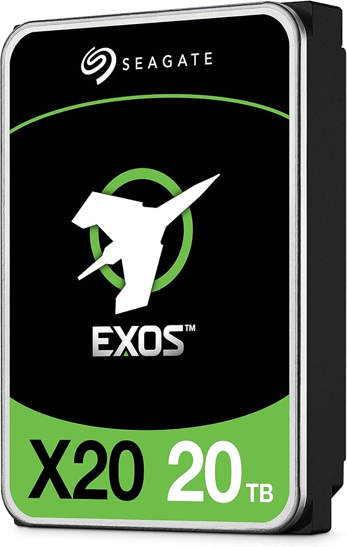 Seagate Exos X20 ST20000NM002D 512E/4KN SAS 12Gb/s 20TB 7200RPM 256MB Enterprise Hard DriveMechanical Hard Disk