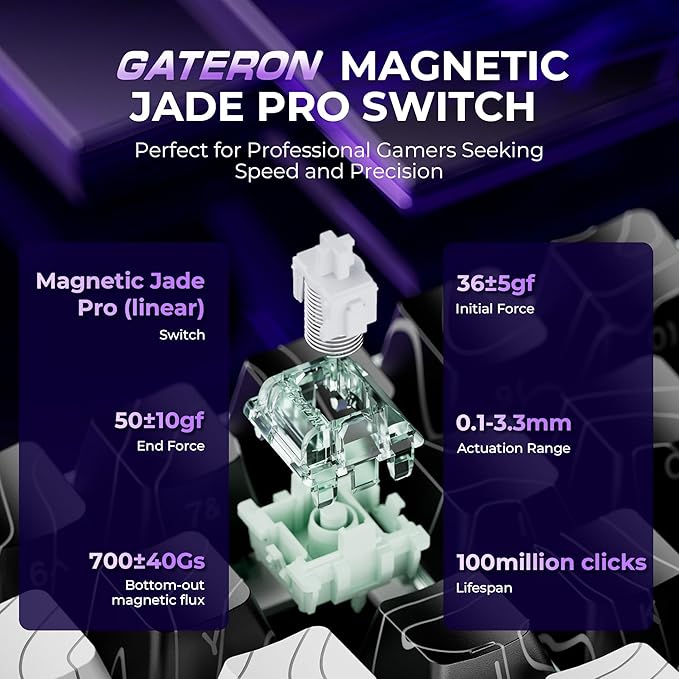 x XVX HE68 Pro Rapid Trigger Keyboard 60% PercentHall Effect Keyboard with Gateron Magnetic Jade Pro SwitchCNC Aluminum Frame Topographic Custom Mechanical Key Board for PC/Laptop/Xbox/PS4/PS5