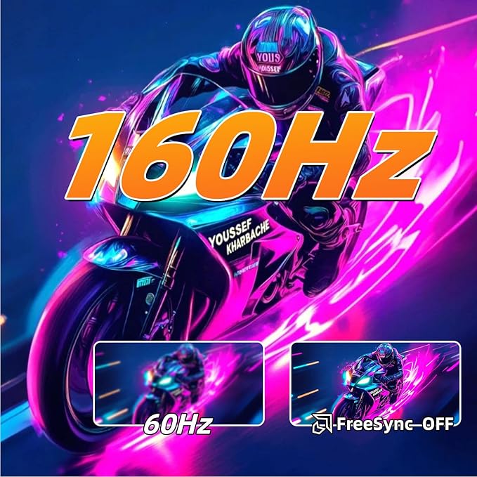 ZZA 32 Curved Gaming Monitor 4k UHD(3840 * 2160P) VA Screen 1500R 144Hz/160Hz Computer Moniter Supports AMD Freesync 120% sRGB HDR10 Wall Mountable Installs(HDMI 2.1 * 2/DP 1.4 * 2)-Black