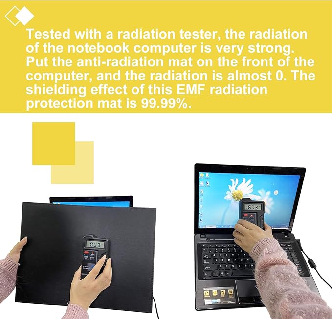 Laptop Protection Shield Anti Radiation &amp Heat Shielding Laptopto Protect The Body from The Impact Fits Laptops Notebooks Table