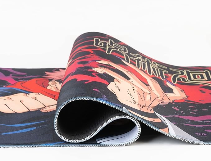 Grupo Erik XXL Mouse Pad - Jujutsu Kaisen Gifts | Gaming Desk Mat 31.5 x 13.8 inches Non-Slip Rubber Mat Keyboard &amp Mouse Mat Large | Gaming Gifts Gamer