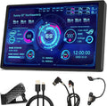 WOWNOVA PC Temperature Display Computer Temp Monitor ARGB Case IPS USB Mini Screen CPU RAM HDD Data Monitor