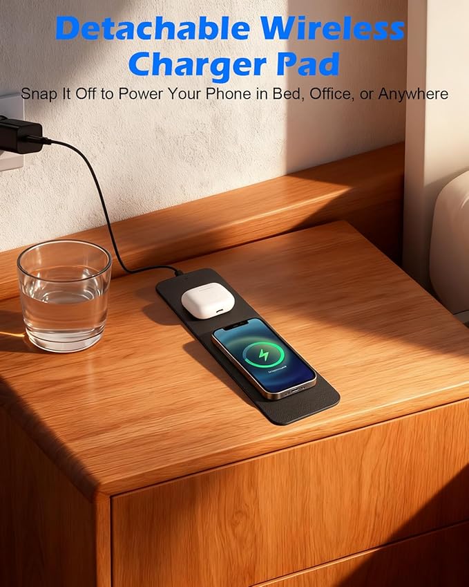 15W Wireless Charging Mousepad Waterproof Non-Slip Large Mouse Pad(68x37cm) for Office/Home/GamingCompatible with iPhone/Android/Headphones Easy to Clean Desk Mat