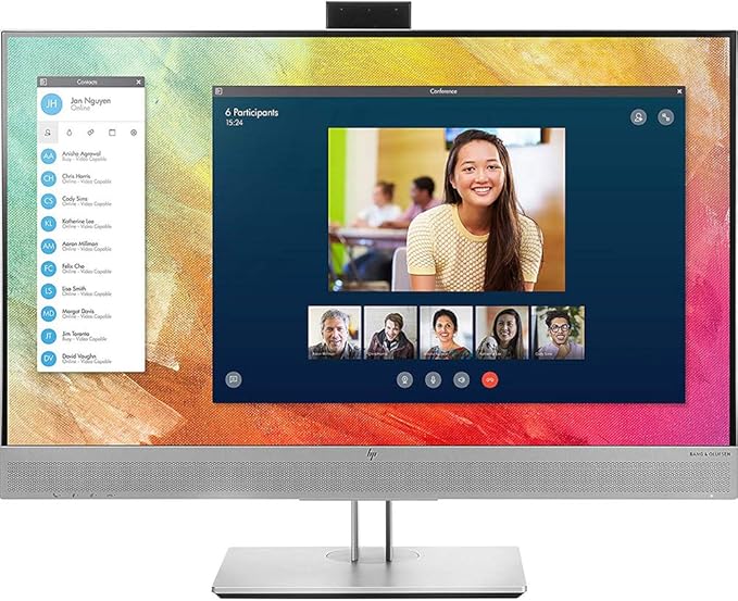HP EliteDisplay E273m 27-Inch Screen LED-Lit Monitor Black/Silver 1FH51A8#ABA