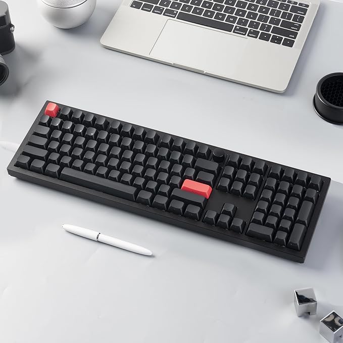 Keychron Q6 Max QMK/LUANCHER Wireless Bluetooth/2.4GHz/USB-C Wired Custom Mechanical Keyboard Full Size Programmable Knob RGB Backlit Hot-Swappable Gateron Banana Switch for Mac Windows Linux - Black