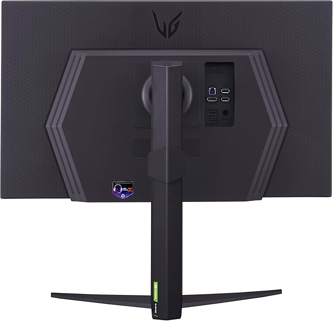 LG 27GR83Q-B 27-inch Ultragear QHD (2560x1440) IPS Gaming Monitor 240Hz 1ms DisplayHDR 400 G-Sync AMD FreeSync Premium HDMI 2.1 DisplayPort 4-Pole HP Out DTS GP:X Tilt/Height/Pivot Stand Black