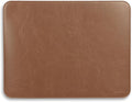 Londo PU Leather Mouse Pad – Desk Mat for Keyboard and Mouse Large Leather Office Desk Pad 13.18x17.32 (Light Brown)