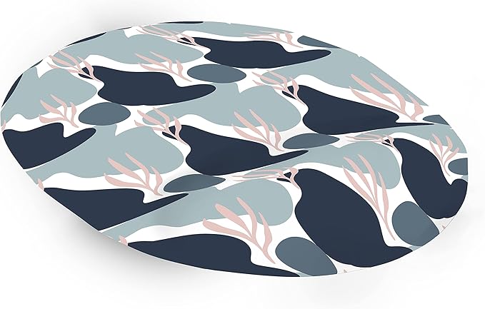 Ergonomic Mouse Pad with Wrist Rest Digital Printed Mouse Mat for Tendon Sheath Problems Non-Slip Base for Office and Home Size: 20 x 23 cm