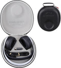 Hard EVA Protective Carrying Storage Cover Case for Sony PULSE 3D Wireless Headset Sony PS5 Headset (Black with Slot)