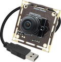 MMlove USB Camera Module 720P 60fps Global Shutter 170 Degree Wide Angle Fisheye Lens Webcam 1MP lightburn Camera for Embedded ApplicationsVR Face Recognition StreamingPC/Laptop/Raspberry Pi