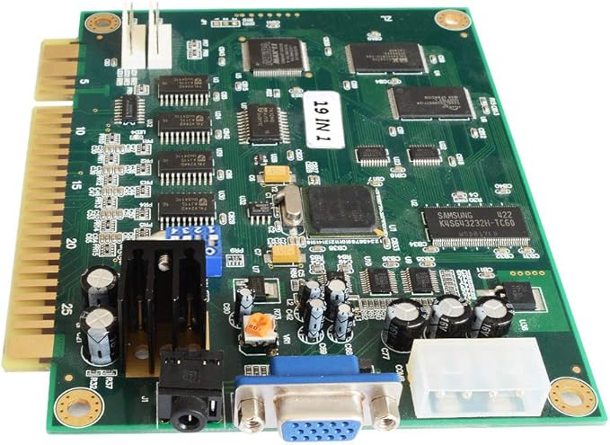 BLEE Classical Arcade Board 19 in 1 Arcade PCB Jamma Board Horizontal Jamma Multi Game CGA VGA Output