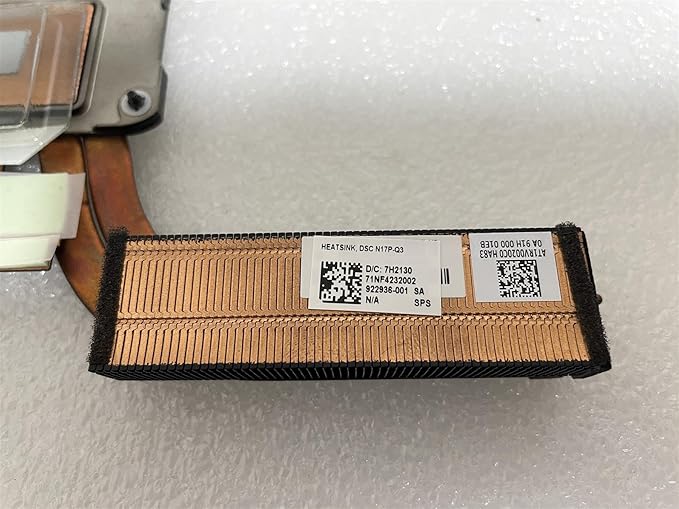 For HP ZBook 15 G4 Mobile Workstation 922936-001 Heatsink DSC N17P-Q3