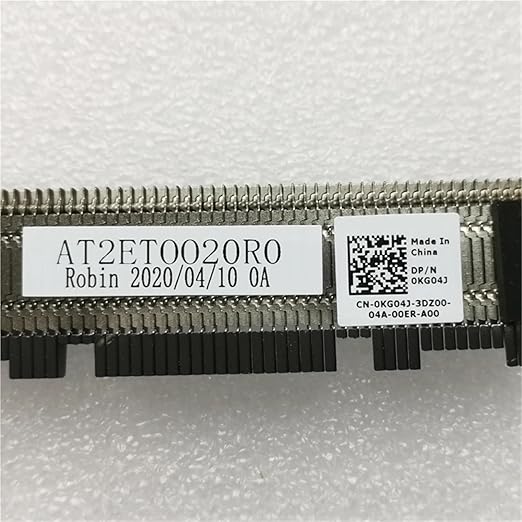 0KG04J for 3490 3493 5493 Laptop Heatsink Radiator Copper Tube CN-0KG04J KG04J Heatsink Radiator