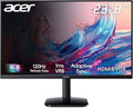 acer 23.8 FHD Office Monitor 120Hz Adjustable Tilt AMD FreeSync 1ms (VRB) Wall Mountable IPS ZeroFrame Design HDMI &amp VGA - Black