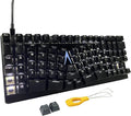 Maketheone Ergonomic Mechanical Gaming Keyboard X-Bows Butterfly Layout Mech Keebs USB-C Wired 80% Ergo KB with 86 Keys White Backlit for Desktop Computer PC (Lite Gateron Black Switches)