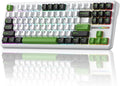 Aula F87 Pro Wireless Mechanical Keyboard 87-Key TKL Tri-Mode (BT5.0/2.4G/USB-C) Hot Swappable Gasket Mount Keyboard 4000mAh Battery RGB Backlit PBT Keycaps Custom Gaming Keyboard for PC Mac