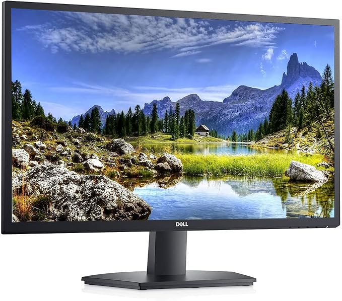 Dell 27 inch Monitor FHD 16:9 with Comfortview (TUV-Certified) 27 Computer Monitors 75Hz Refresh Rate 16.7 Million Colors Anti-Glare with 3H Hardness Black (1-Pack)