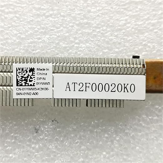 01YWW3 for 3583 3584 3593 Laptop Cooling Fan Heatsink Radiator Copper Tube 1YWW3 CN-01YWW3