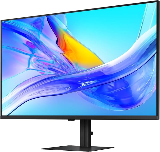 Samsung 37” ViewFinity S8 (S80UD) 4K UHD HDR10 High Resolution Monitor with USB-C and Ergonomic Design Built-in KVM Switch Intelligent Eye Care LS37D800UANXZA 2025