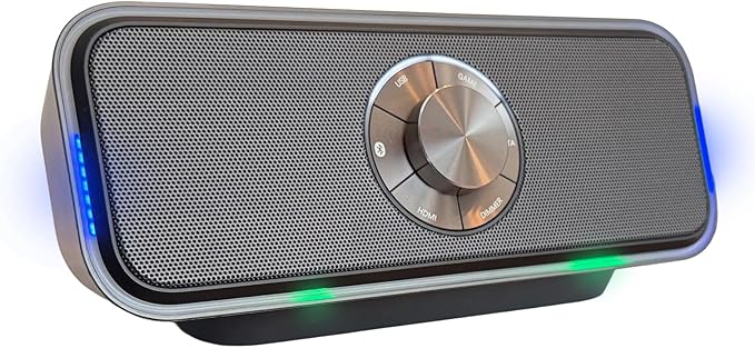 PIONEER Desktop Gaming SpeakerSound TECTORCompact Front Speaker with LED Sound Sensing MeterPCPS5/PS4SwitchUSB Type-C HDMI BluetoothSpeakers 5.1ch/7.1ch Surround TQ-FG3000