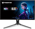 acer Predator Gaming Monitor | 31.5 UHD 3840 x 2160 OLED | AMD FreeSync Premium Pro | 165Hz | 0.03ms | VESA DisplayHDR True Black 400 | DCI-P3 99% | Display Port 1.4 &amp 2 x HDMI 2.1 | X32 V2bmiiph