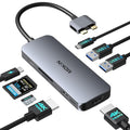 Docking Station for MacBook Pro AirUSB C Docking Station Dual MonitorDual HDMI Adapter Hub for Mac MacBook Pro with 2 HDMI(4K @60Hz) 3 USB3.0SD TF Card Reader and 100W PD USB C Port