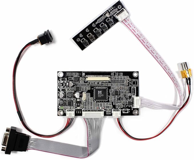 VSDISPLAY 5 5 inch 640x480 LCD Screen ZJ050NA-08C Replcace AT050TN22 V1 with VGA AV Controller Board