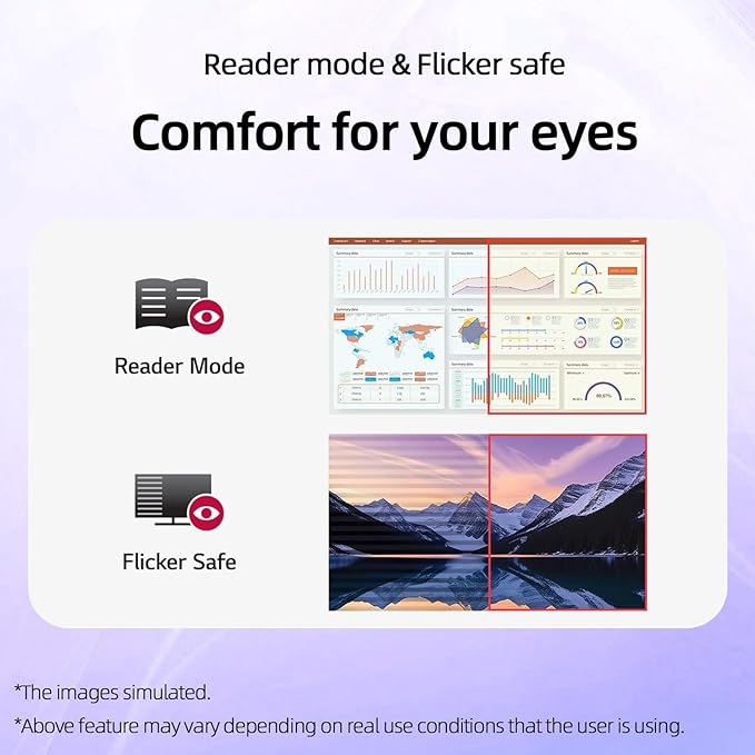 LG 24 inch FHD (1920 x 1080) IPS Computer Monitor 120Hz 5ms MBR HDR10 Dynamic Action Sync 99% sRGB VGA HDMI Reader Mode Flicker Safe Virtually Borderless Design Tilt Adjustable Black