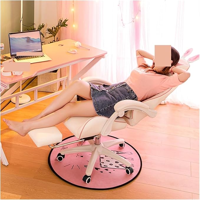 Managerial s Computer Gaming Reclining Arm with Footrest Cafe Gamer Furniture