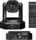 4K NDI PTZ Camera 20X Optical Zoom AI Auto-Tracking NDI|HX2 Camera with USB3.0 3G-SDI HDMI LAN Outputs Works with ZoomOBSTikTokYouTubeetc