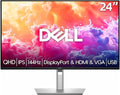Dell P24 inch Monitor LED WQHD(2560x1440) - 144Hz Refresh Rate 10001 Contrast Ratio AMD FreeSync - VESA IPS Height/Tilt/Pivot/Swivel Adjustability DisplayPort &amp HDMI &amp VGA USB Black Si