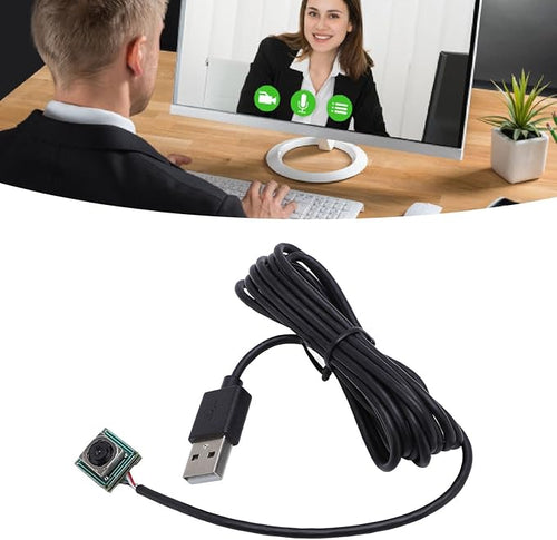 12MP USB Camera Module 4K Mini UVC USB2.0 Video Webcam Board Built in Microphone 90 Degree Lens Auto Focus 4 Way Connection