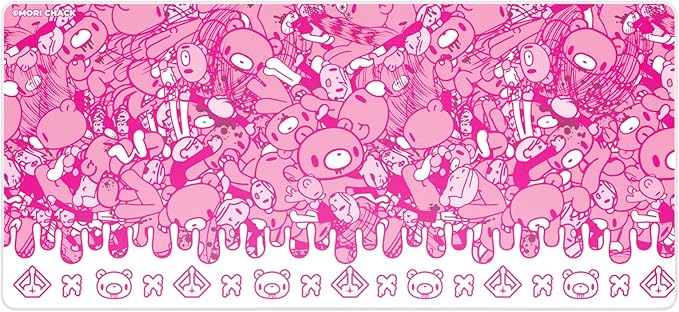 BFFs - Gloomy Bear Gaming Desk Mat – Large Extended Mouse &amp Keyboard Pad